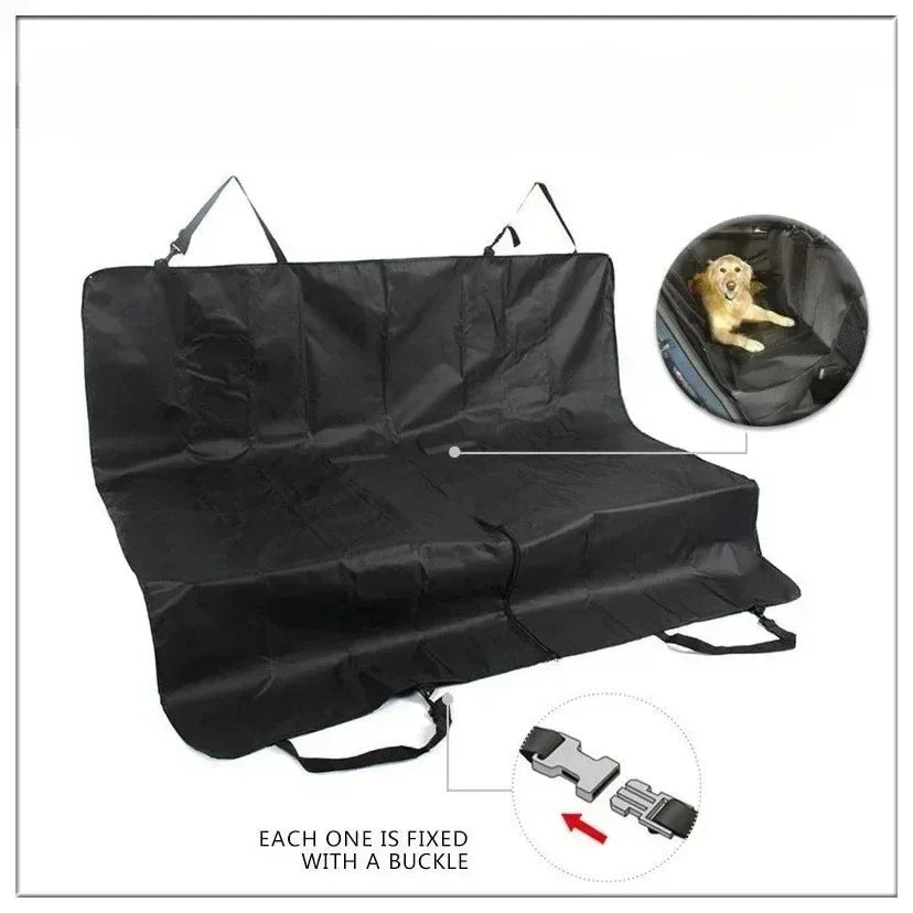 New Dog Car Seat Cover Waterproof Pet Carrier Backseat Cushion Mat for Dogs Folding Cat Hammock Trunk Rear Back Seat
