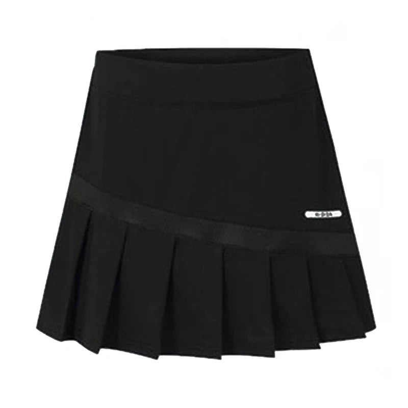 New sports short skirt for women, quick drying badminton, tennis pants skirt, marathon golf, half body pleated skirt, summer