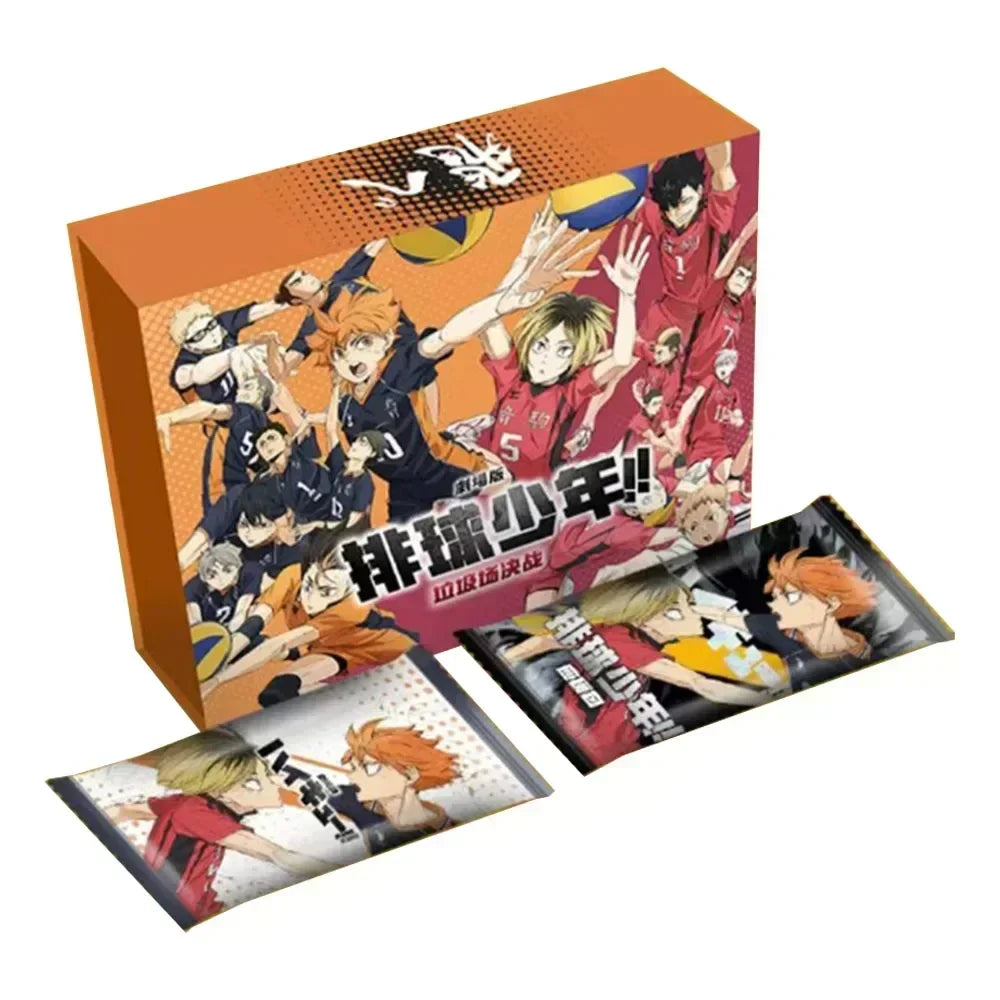 Haikyuu CardsThe Junkyard Showdown Is Coming Hotly with A Passionate Opening Classic Collectible Card Toys and Gifts