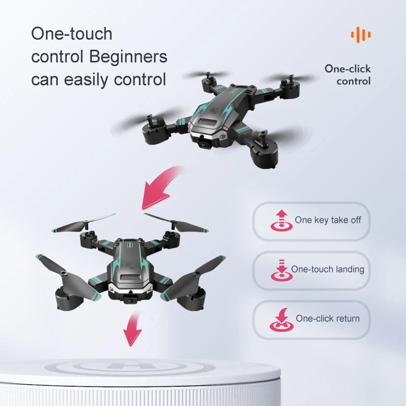 NEW G6 Mini Drone RC Camera Dron Remote Control Quadcopter Follow Me Helicopter Circle Fly Drones For Kids Toys Birthday Gift