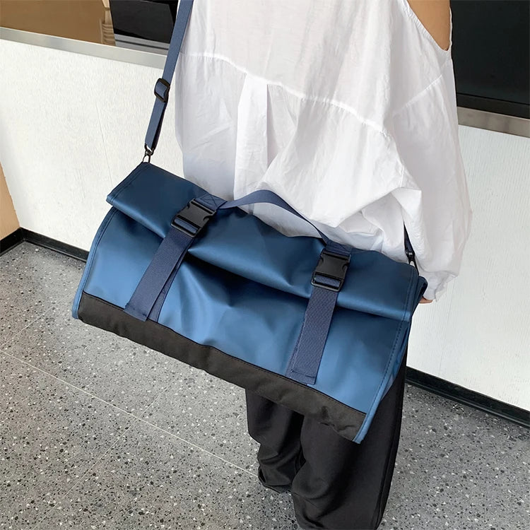 Luggage Bag - Adjustable, Large Capacity Travel Bag, Suitable for Weekend Travel and Leisure Outing, Zippered Closed