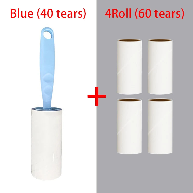 Lint Roller With Refills Pet Hair Remover Brush For Clothes Removes Lint Clean Pet Hairs Sofa Dust Cleaning Remover ZMG004