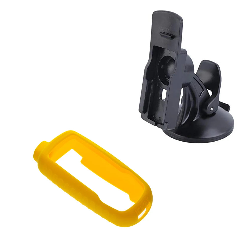 Suction Car Cup Bracket Mount + Case for Garmin GPSMAPM 62 62s 62st 62sc 62stc 64 64s 64st 64sc 64x 64sx 64csx 65 65s 65sr