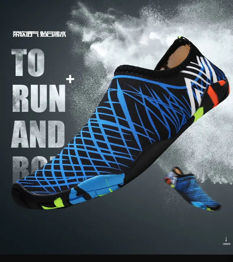 Unisex Shoes Swimming Water Yog Women Men Barefoot Outdoor Beach Sandals Upstream Aqua Shoes Nonslip River Sea Diving Sneakers