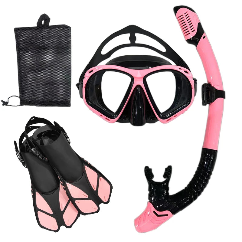 Snorkeling Scuba Diving Mask Free Diving Goggles Silicone Skirt Panoramic Dive Mask For Adults Swimming Snorkeling