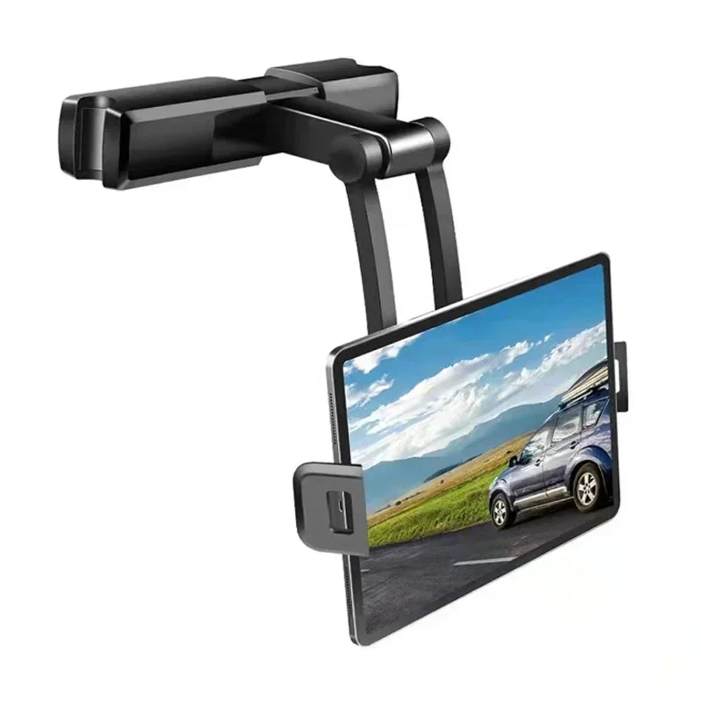 Collapsible Back Seat Headrest Tablet Phone Car Holder Stand Ajustable Support For IPhone IPad Xiaomi Car Mobile Mount