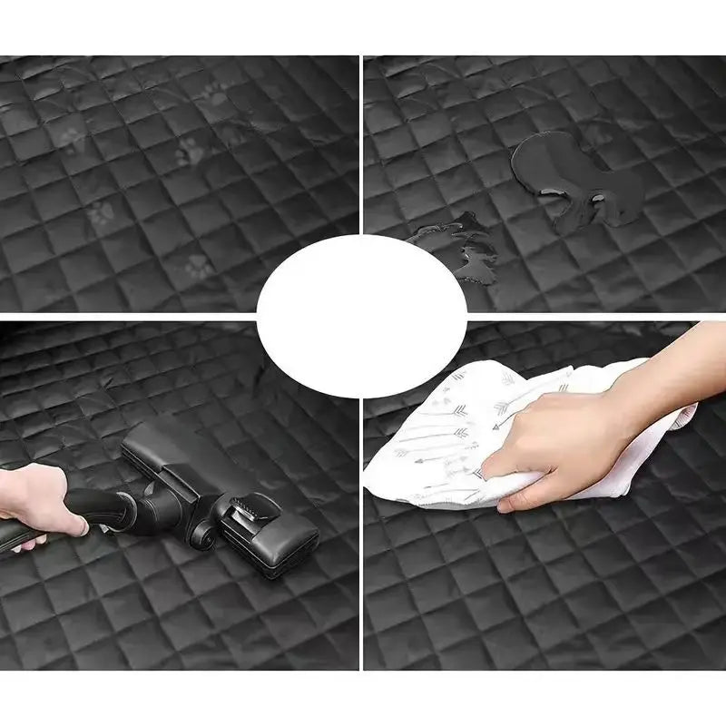 Waterproof Dog Car Seat Cover & Trunk Liner Back Seat Wear-Resistant Oxford Cloth Pet Hammock Mat for Small Medium Large Dogs