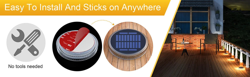 24LED Solar Garden Light Outdoor Solar Lighting Solar Deck Light Step Lights Stair Light Waterproof Lawn Lamps Underground Light