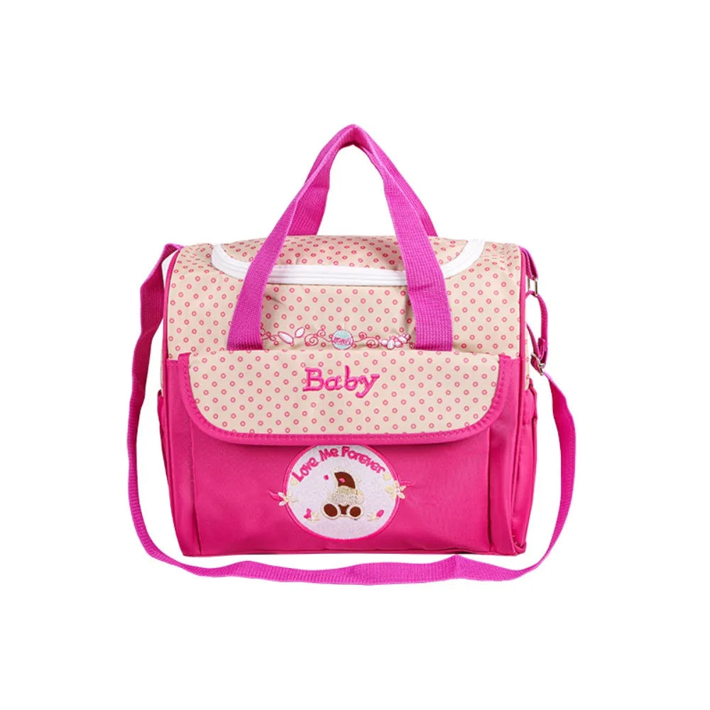 Storage Baby Diaper Bag Crossbody Multifunctional Mommy Maternity Packs Canvas Large Capacity Baby Stuff Nappy Bags Mother
