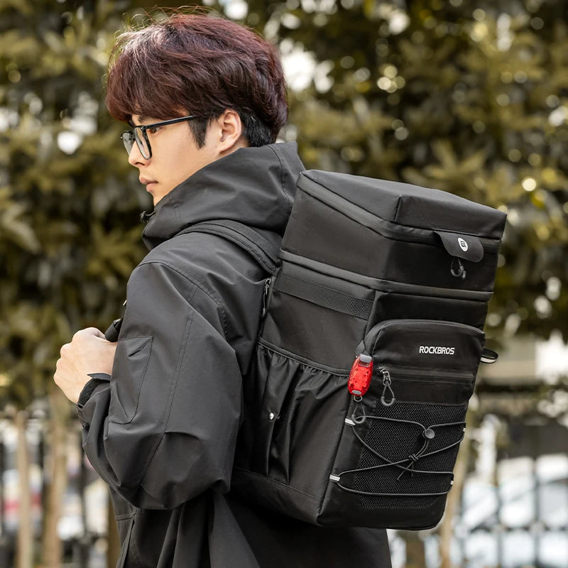 ROCKBROS Backpack Bag Men's Women's Mutilfunction Sports Outdoor Backpacks Camping Fishing Hiking Storage Bag Camping Equipment