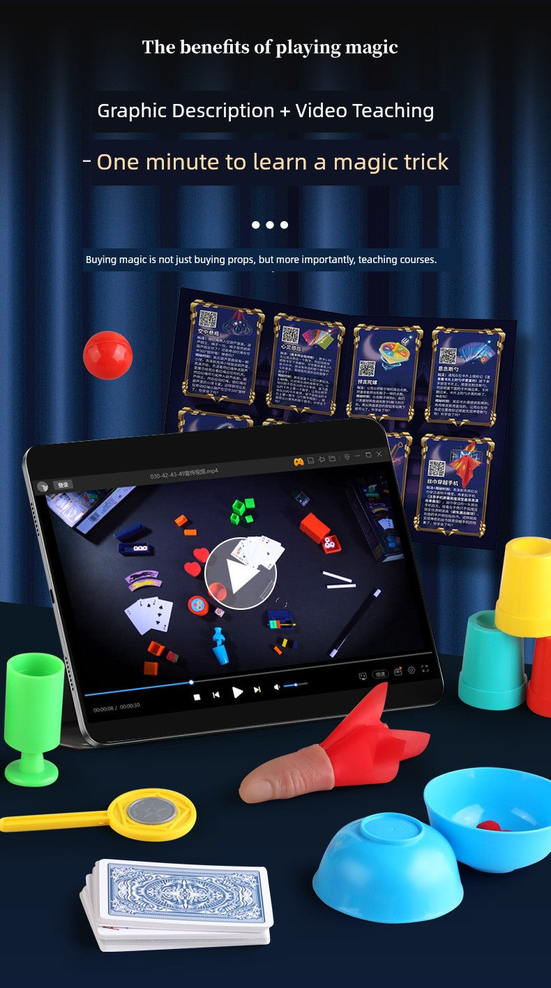 2025 Boy's Toy Hot Online Red Girl Magic Props 7 Children's Birthday Gifts Primary School Students over 6 Years Old