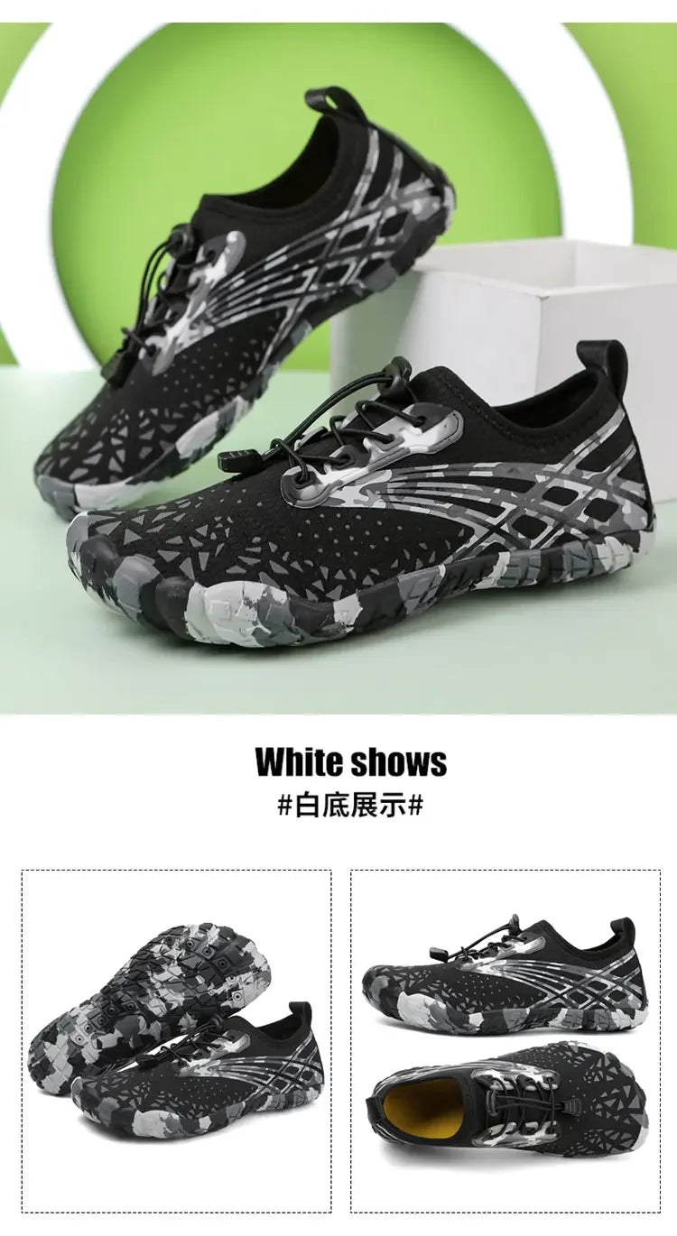 Unisex Shoes For Women Fitness Treadmill Indoor Outdoor Speed Interference Water Beach Couples Swimming Shoe Men Aqua Sneakers