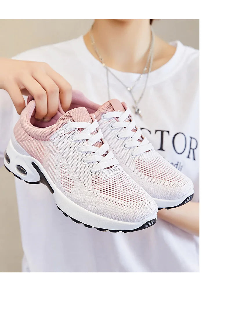 Women's Shoes 2025 Summer Casual Sneakers Breathable Mesh Affordable Free Shipping