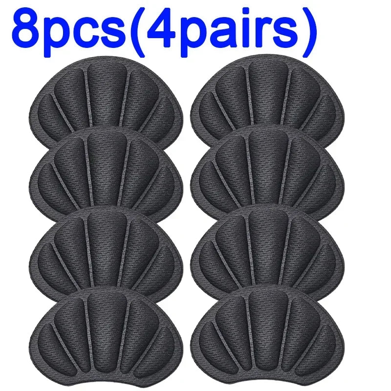 12pcs Foot Care Self-Adhesive Heel Protector Sticker Insoles for Sport Running Shoes Pad Adjustable Heel Liner Pain Relief pads