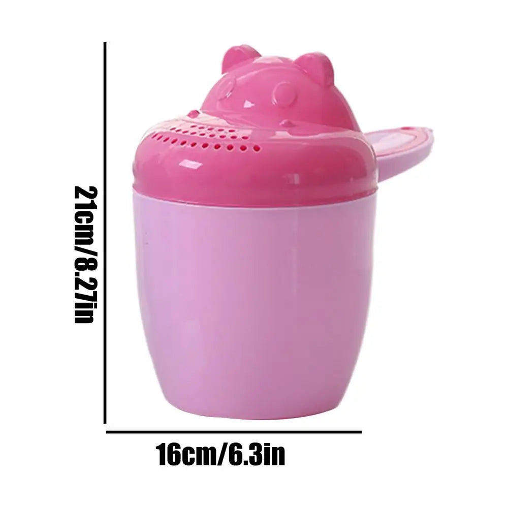 Baby Bath Caps Shampoo Rinser Kids Shampoo Rinse Cup Bath Shower Washing Head Children Bathing Baby Shower Spoons Kids Bath Tool