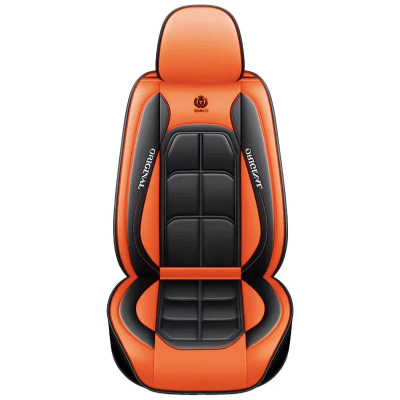 Car Seat Cover Set, 5 Colors , Universal Fit, Full Coverage, Stylish & Durable, Enhance Car Interior Accessories