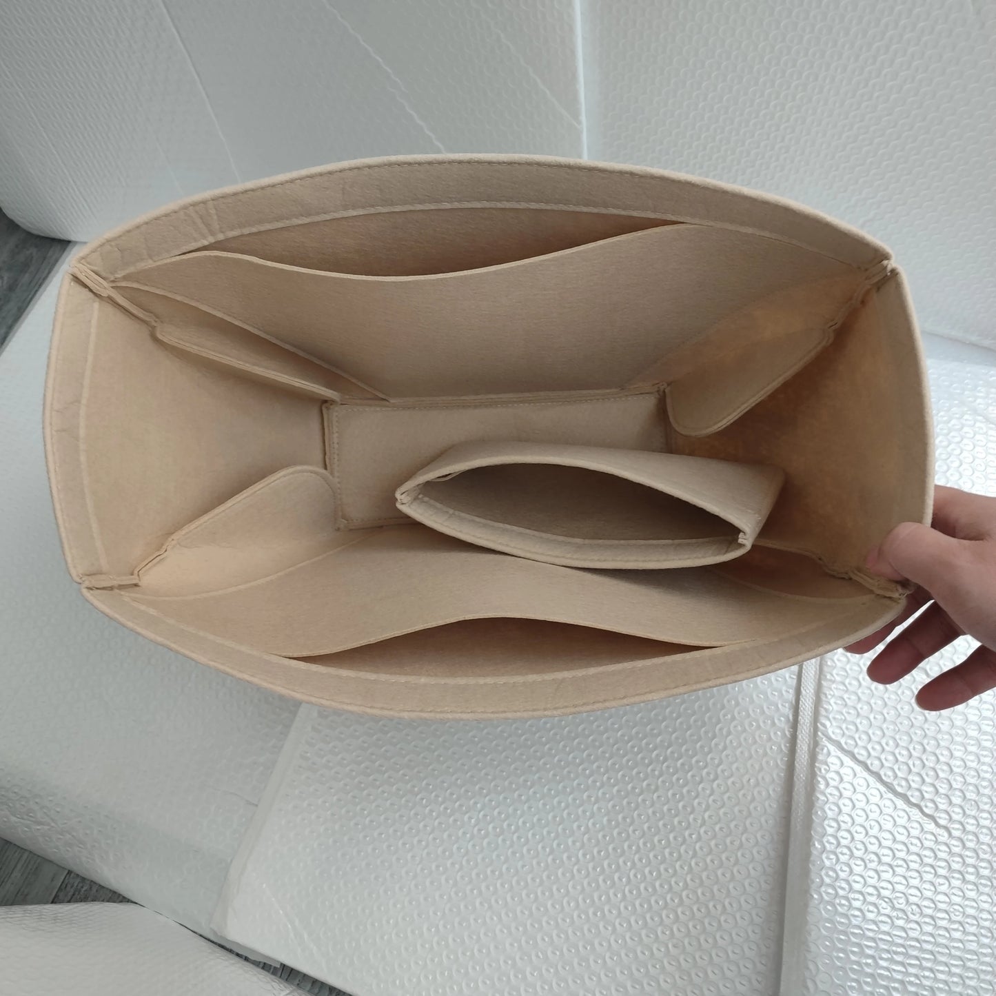 Inner Liner Purse Fit For Cyme Mini Tote , Insert Organizer For Cyme Tote Bag ,Lining Storage Pouch And Organization