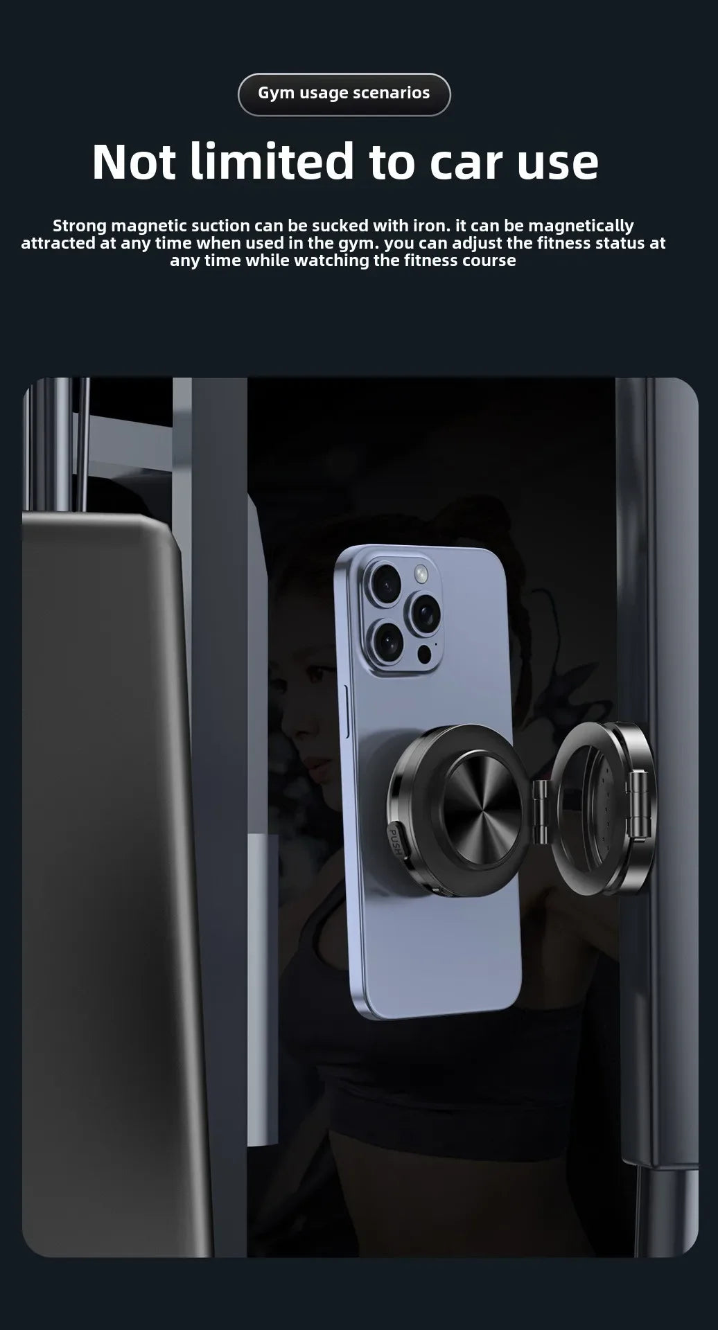 Electric Magnetic Car Phone Holder with Wireless Charger Car Magnetic Suction Cup Bath Shower Car Windshield Dashboard Bracket
