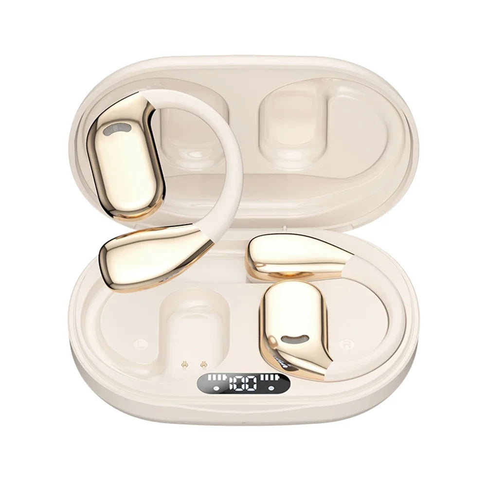 AI Translator Earphone Bluetooth-Compatible 5.4 Real-time Translation Earbuds Wireless Headphones for Office Business Learning