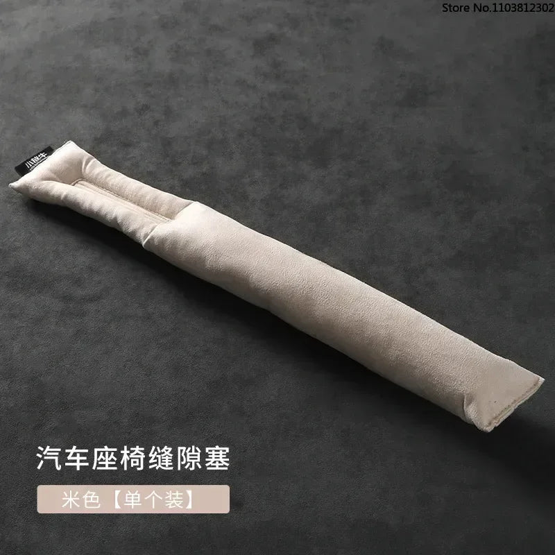 Suede Car Seat Gap Filler Soft Car Styling Padding Leather Leak Pad Plug Spacer Universal Interior Accessories Car Organizer