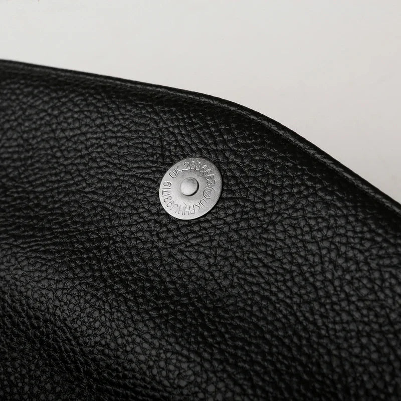 Luxury Solid Color Genuine Leather Ladies Messenger Bag 100% Soft Cowhide Shoulder Crossbody Bags For Women 2026 Female Handbags