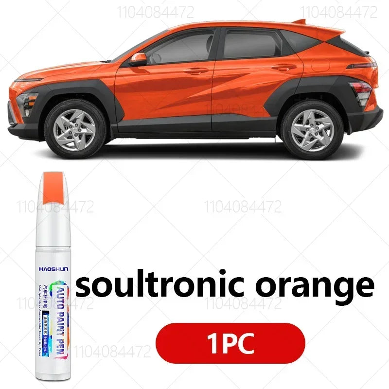 For Hyundai Kona 2017-2025 OS SX2 Paint Repair Pen Touch Up Scratch Remover DIY Auto Accessories Black White  Blue Gray Red Grey