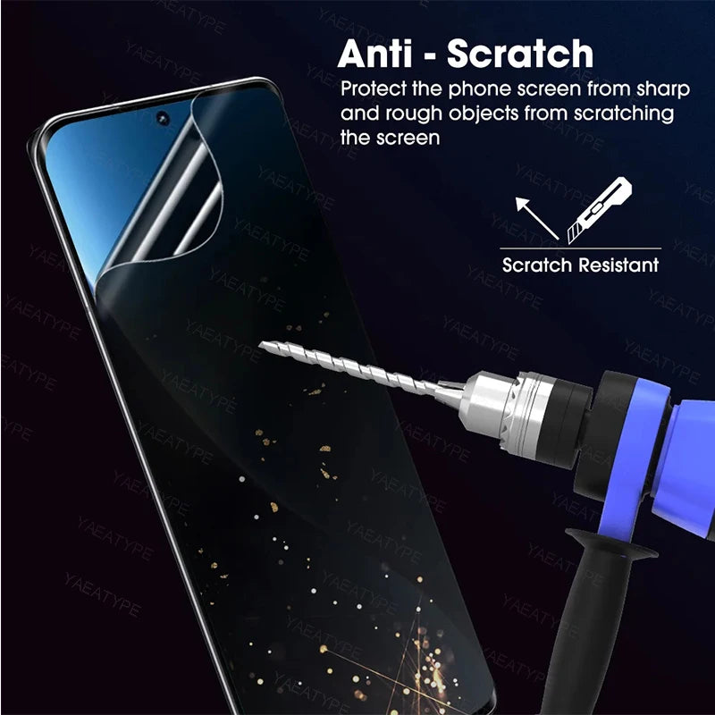 3Pcs Privacy Hydrogel Film For Motorola Moto Edge 60 50 Fusion Ultra 40 Pro Neo Screen Protector
