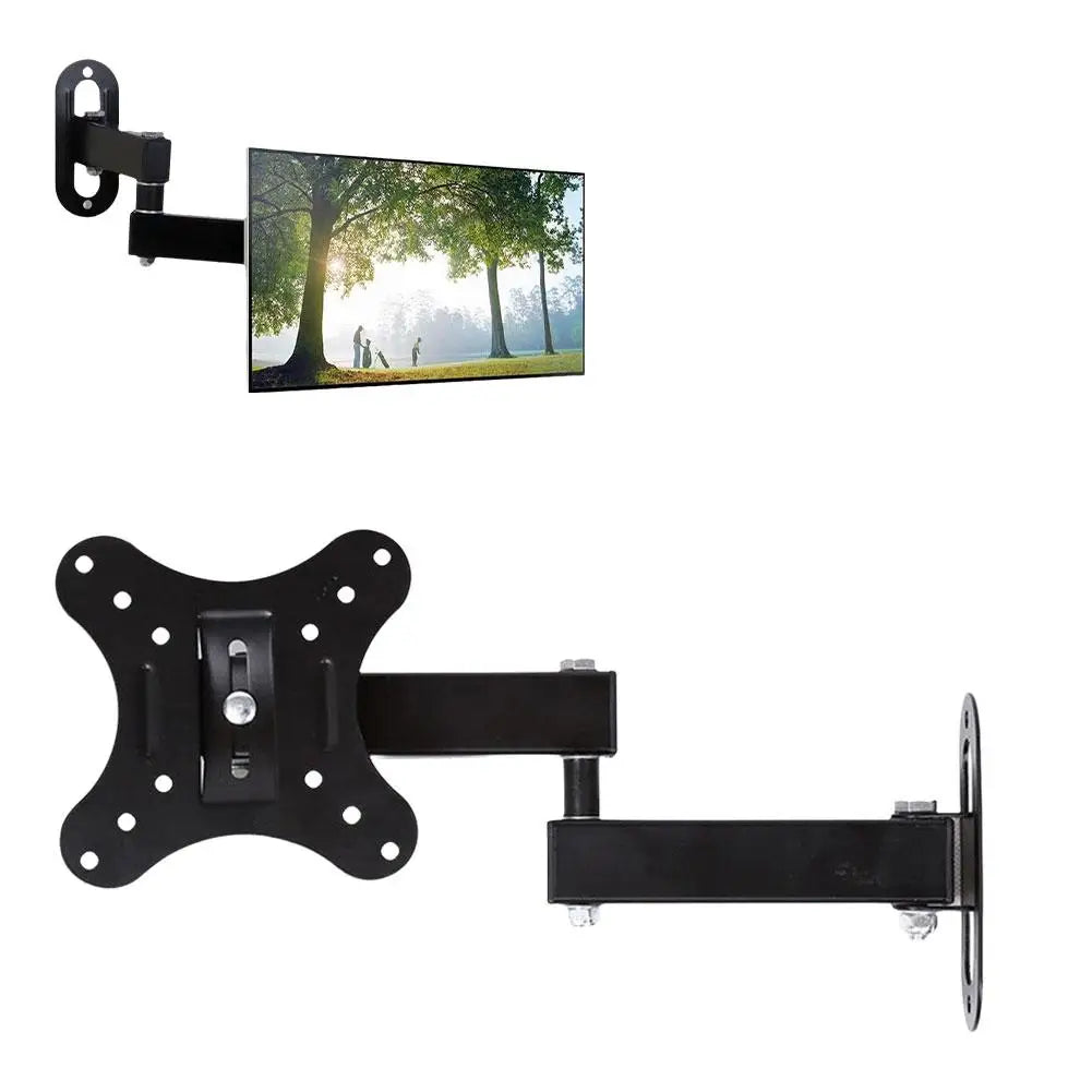 Universal Retractable TV Mounts Wall Mount Bracket For 10 To 27 Inches LCD Monitor TV Stand Expansion Bracket With Screws