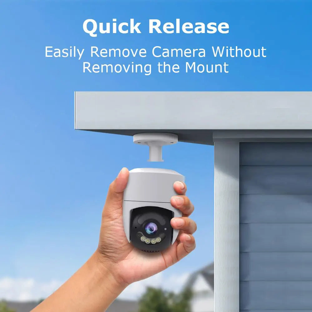 6MP Tuya Smart 5G WIFI Camera Outdoor Indoor Security Home PTZ Camera Auto Tracking Color Night Vision Wireless Surveillance Cam