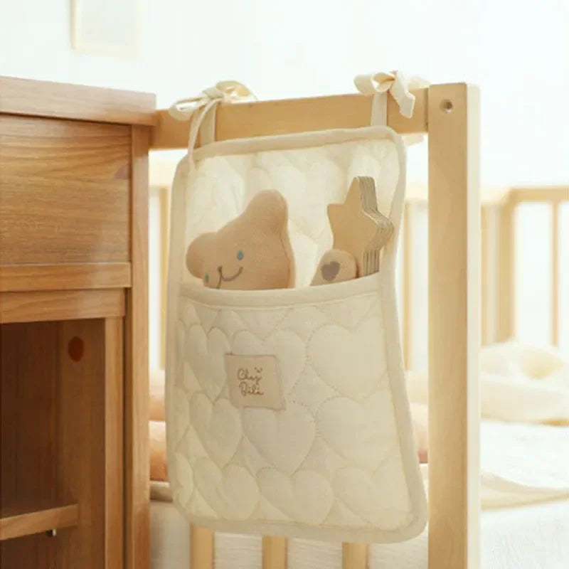 Baby Crib Organizer Hanging Storage Bag Stroller Bag Diaper Diaper Baby Bottle Baby Toy Storage Bag Portable Bottle Diaper Toy