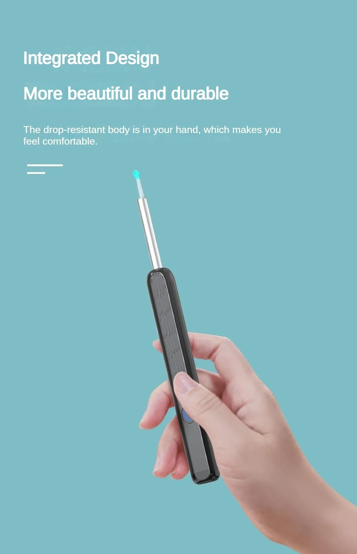 Smart Visual Ear Cleaner HD Ear Sticks Otoscope USB C Charging Endoscope Wax Removal Tool Earpick MIni Camera Health Care Set