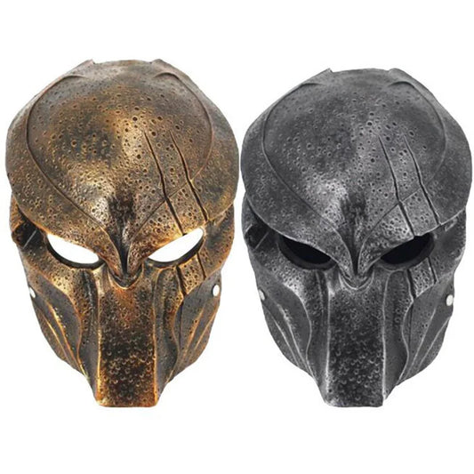 High Quality Halloween Resin Predator Mask Mascara Horror Movie Masquerade Mask Fancy Costume Cosplay Collect Easter Party Props