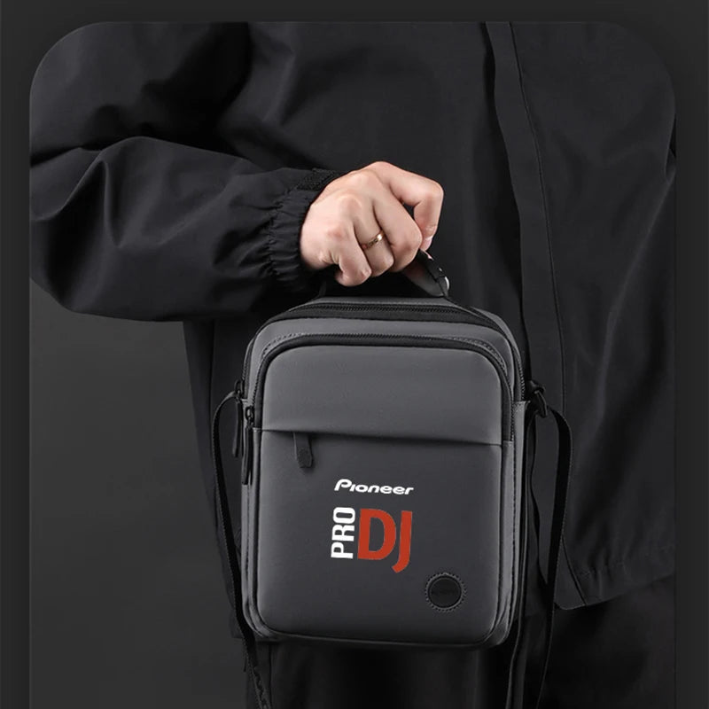 New Pioneer Pro Dj Shoulder Bag Travel Messenger Bag Men's Waterproof Fashion Nylon Shoulder Bag Outdoor Casual Sports Chest Bag