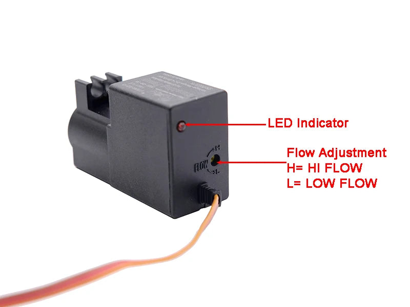 RCEXL Pro Smoking Pump with Adjustable Flow for RC Gas Jet Airplane