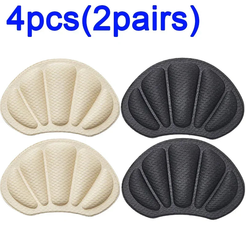 12pcs Foot Care Self-Adhesive Heel Protector Sticker Insoles for Sport Running Shoes Pad Adjustable Heel Liner Pain Relief pads