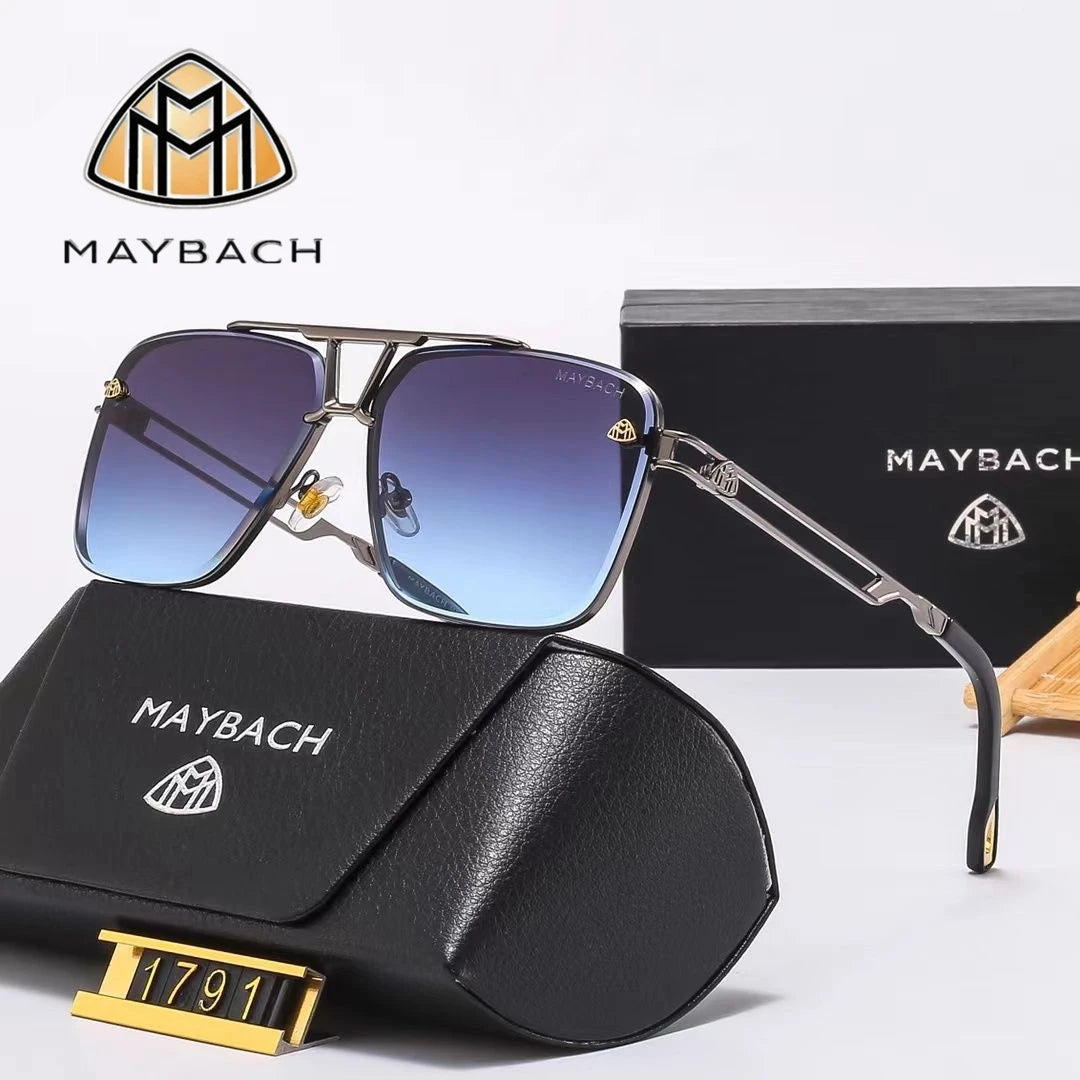 MAYBACH Sunglasses Luxury brand UV400 Protection for Men and women Classic Sun Glasses High Quality Eyewears Pilot Goggle 6830