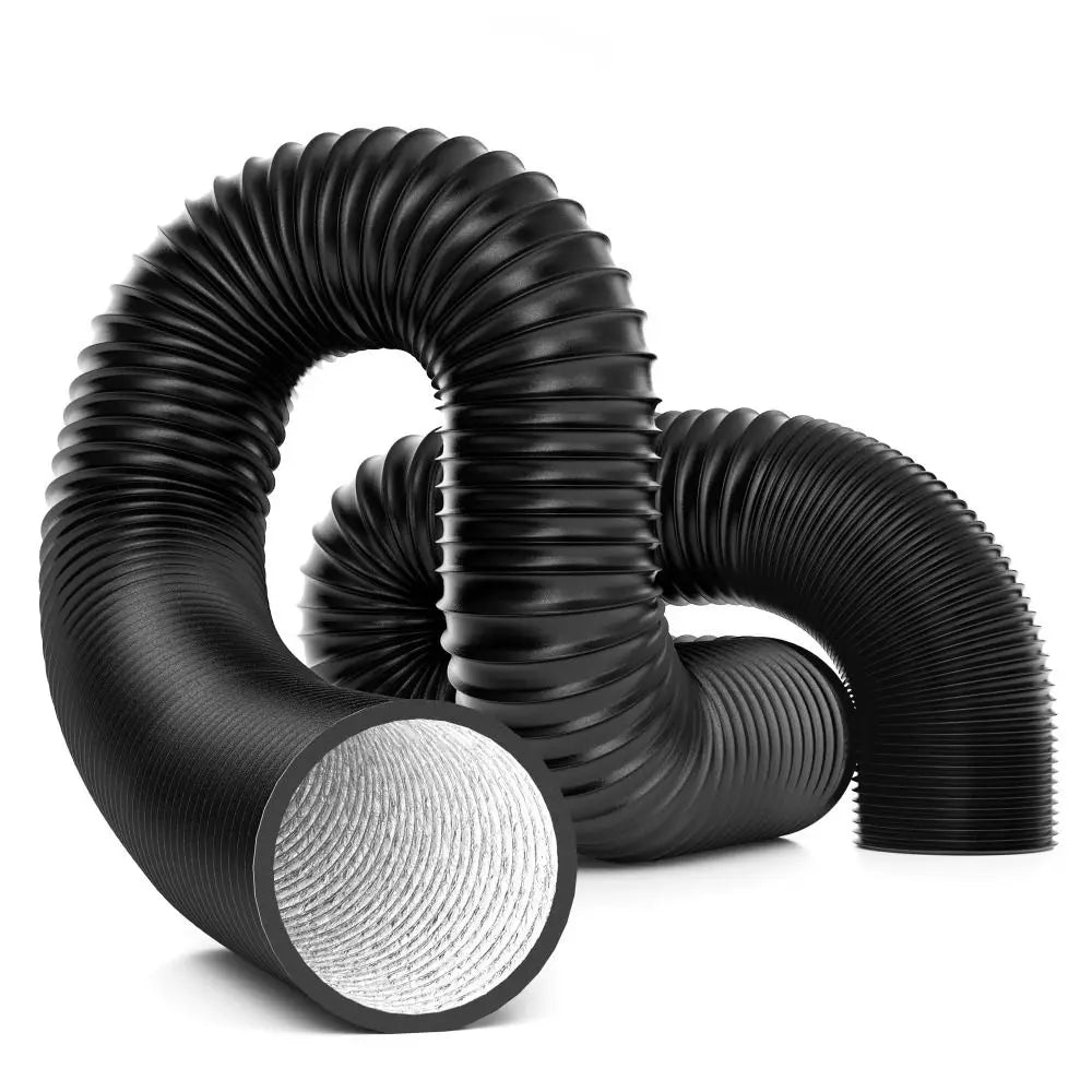 Professional 6/7 inch Dryer Vent Hose Insulated Heavy-Duty Air Ducting Flexible 3 Layer Protection Exhaust Pipe Ventilation