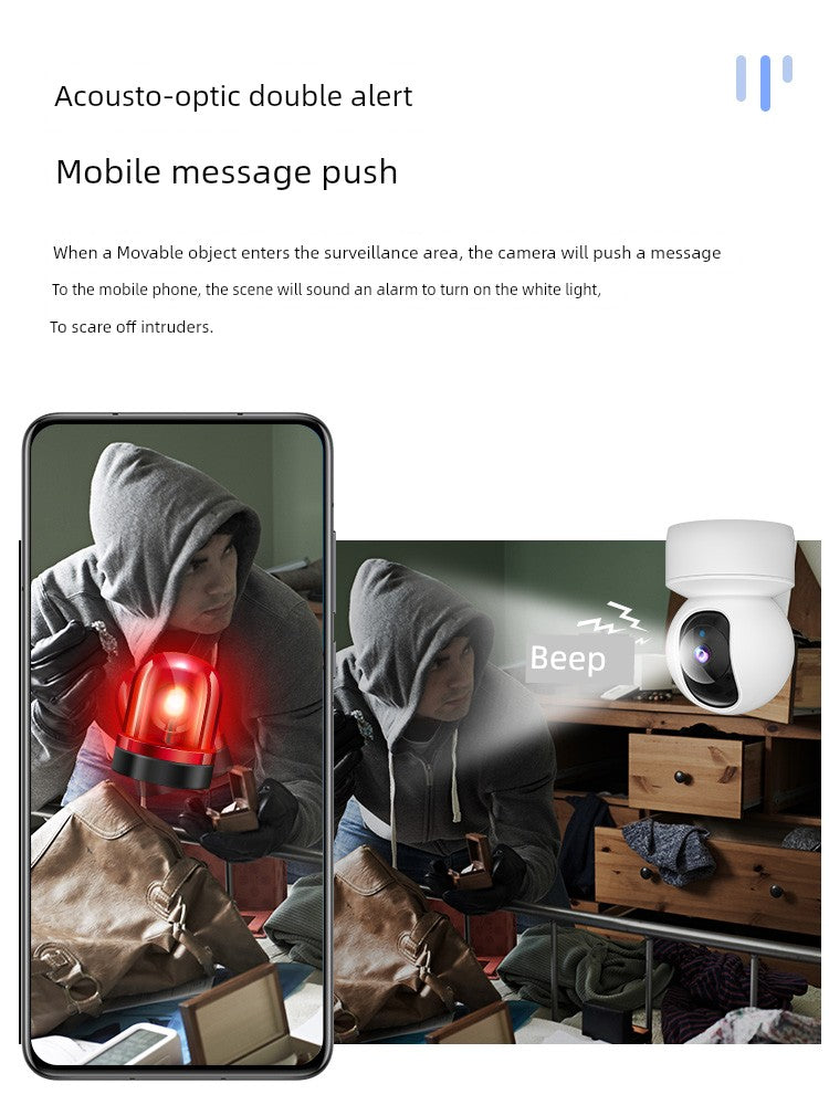 HD Indoor Smart Webcam without Dead Angle