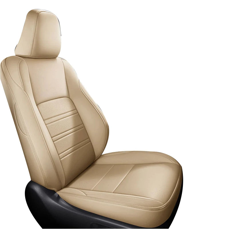 Custom Car Seat Cover For Honda Fit Accord 7 8 9 10 11 6 Crv City Hrv Civic 4d Vezel Jazz Luxury Man Auto Interior Accessories