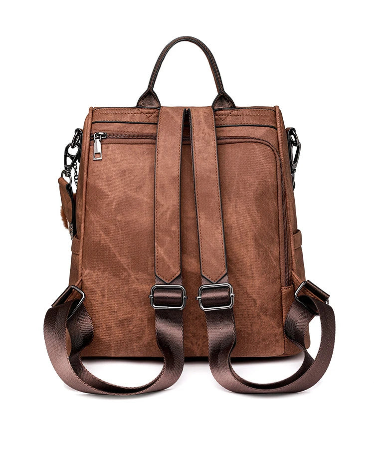 Womens Purse pu Leather Backpack Purse for Women Fashion Backpack Ladies Designer Ladies Shoulder Bags for Travel College Work