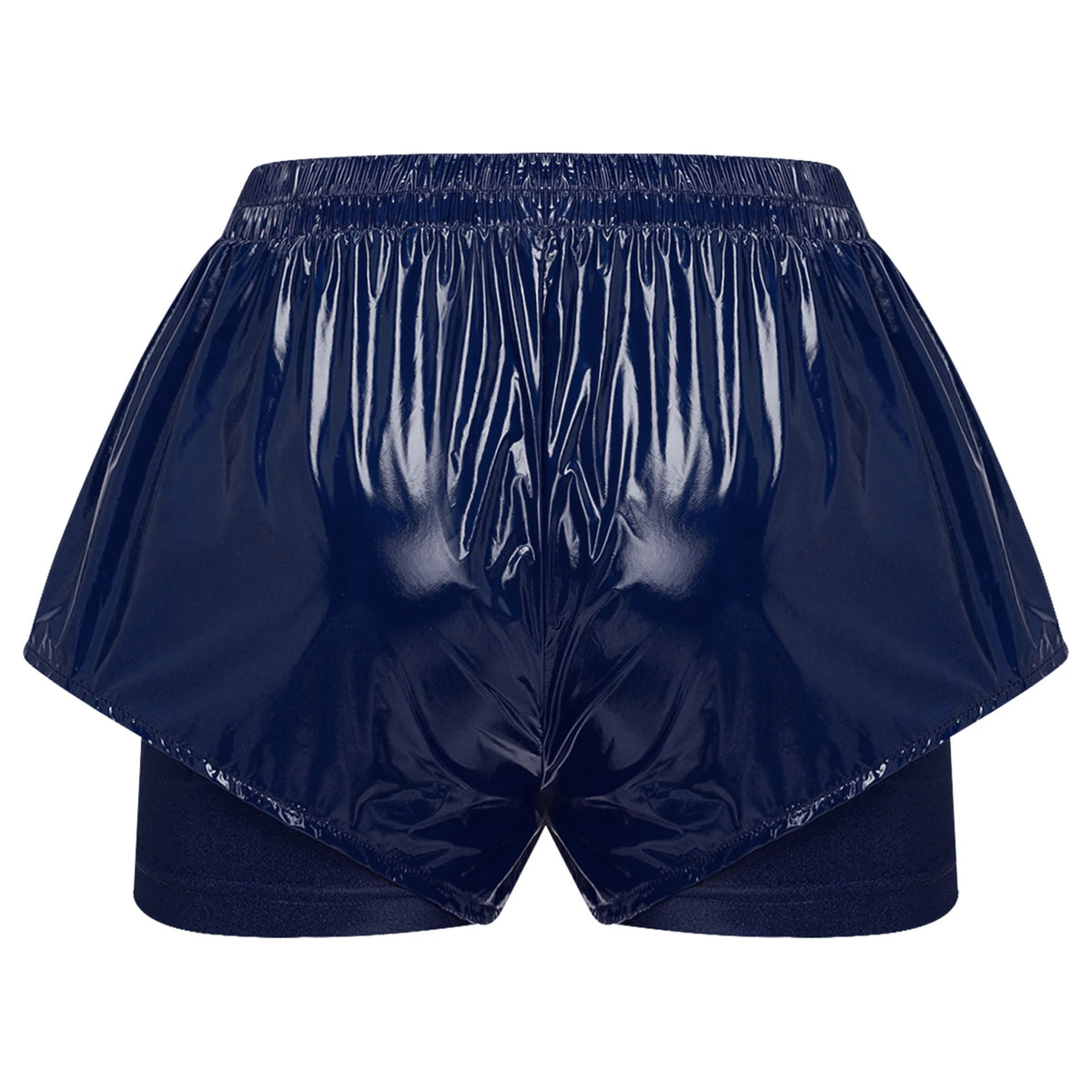 Women Waterproof 2 in 1 Athletic Shorts Swim Trunks Beach Pool Swimwear Beachwear Running Cycling Sports Workout Sportswear