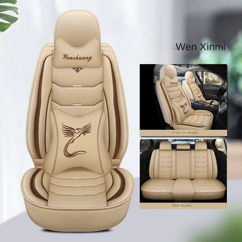 Universal Style 3D Car Seat Cover for HYUNDAI Tucson Santa FE I30 I40 Veloster Genesis Venue Terracan Ioniq Interior Accessories