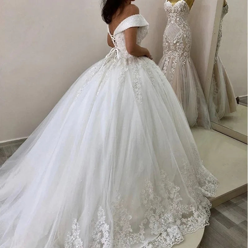 Wedding Guest Woman Dress Wedding Dresses for Women 2024 Bride Ball Gown Princess Vintage Elegant Weddings