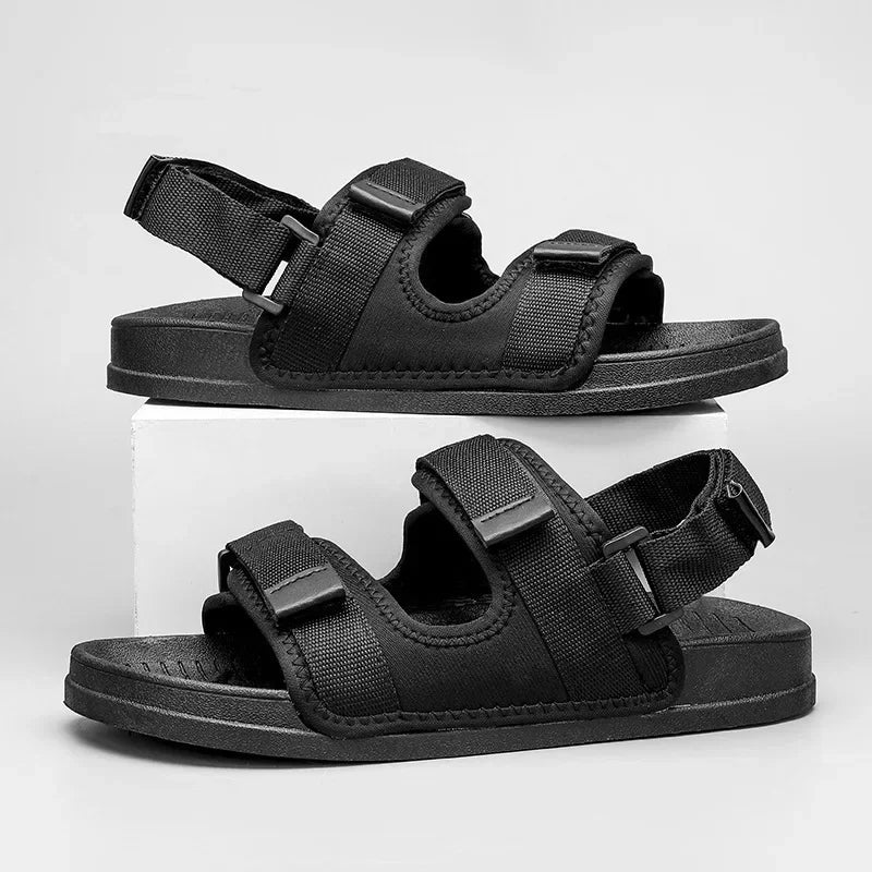 Hot Sale Of The Season New Men's Summer Sandals Beach Sports Slippers Anti-slip Soft Bottom Casual Driving Dual-purpose Slippers