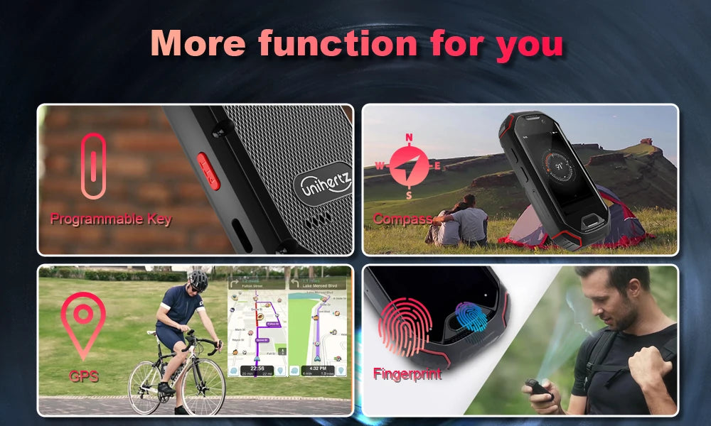 In Stock Unihertz ATOM World's Mini Rugged Smartphone 4GB 64GB Android 9 Octa Core 2.45 inch Unlocked Cellphone 2000mAh NFC