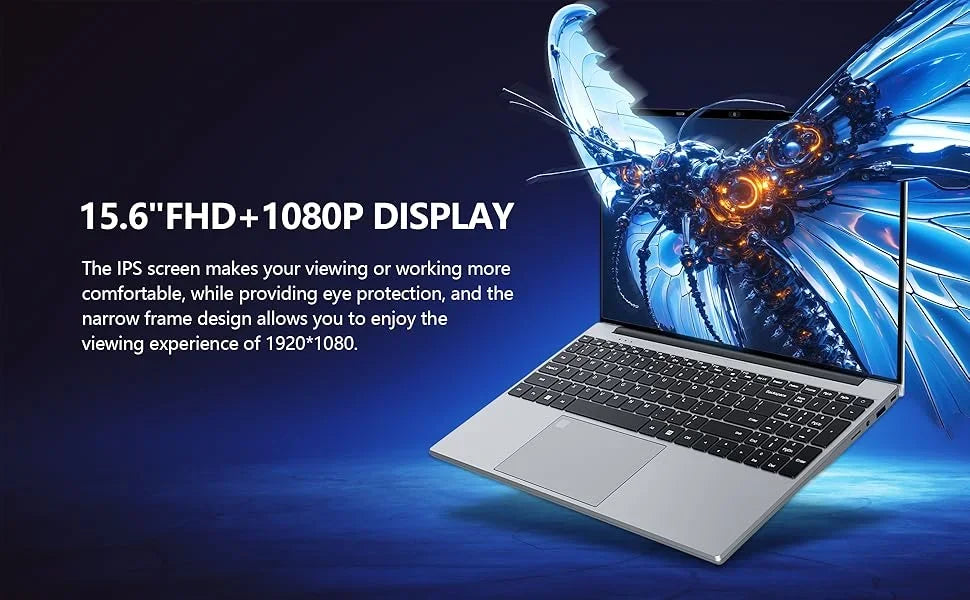 15.6' Gaming Laptop Windows 11 Pro Intel Core I9-9900 16GB RAM 1TB SSD Office Gamer Study Notebook Computer PC
