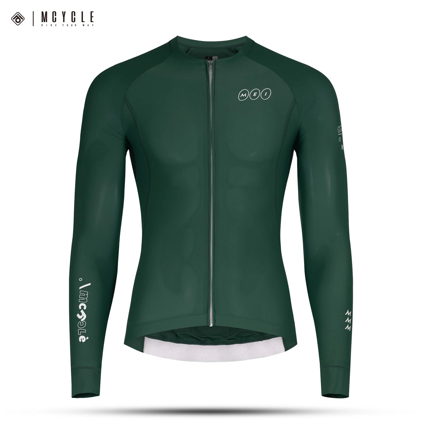 Mcycle New Arrival Men Cycling Jersey Comfortable Quick Dry Bicycle Bike Shirt Top Breathable Long Sleeves Sportswear