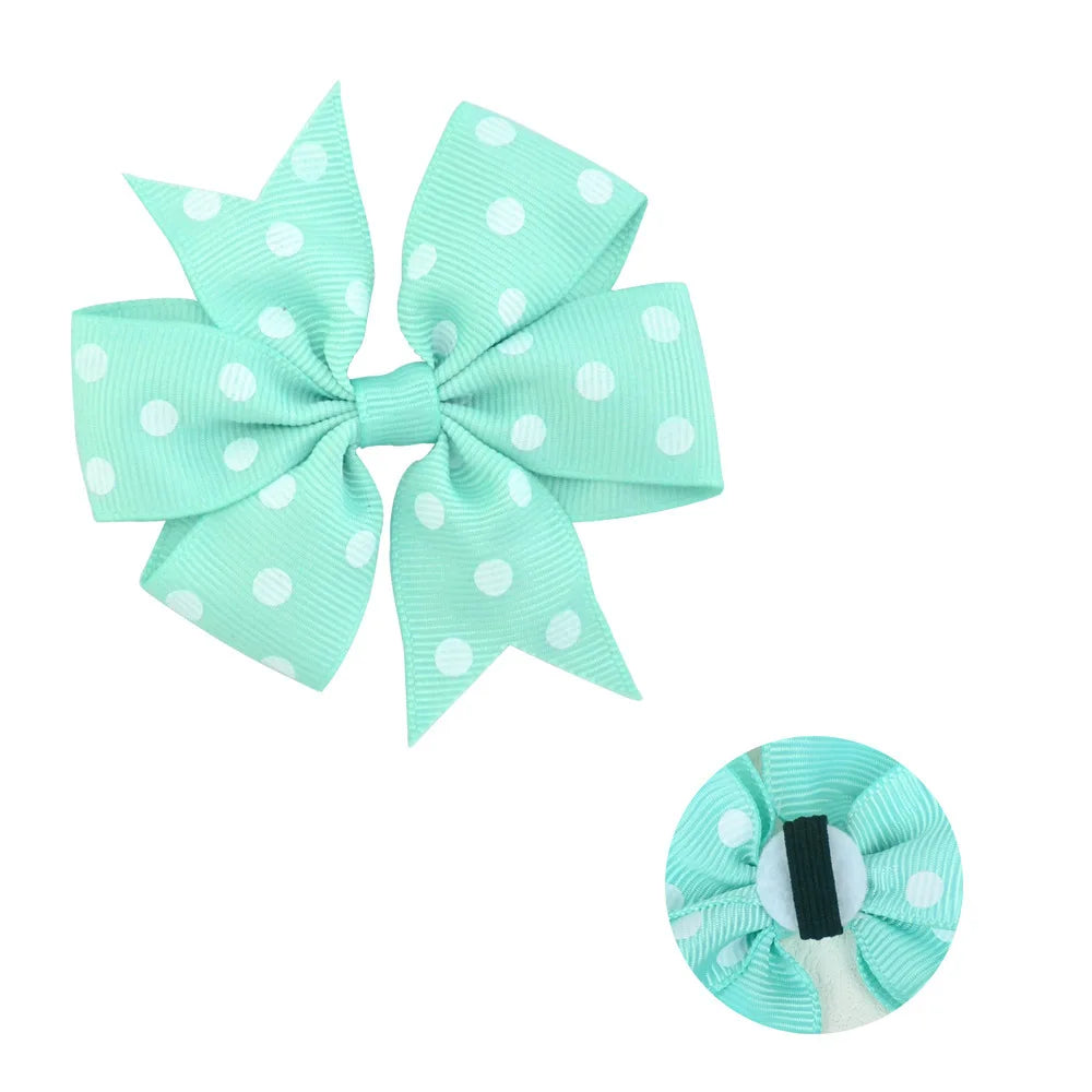 50/100pcs Dot Pet Accessories Dog Collar Bow Tie Slideable Dog Bow Ties Solid DIY Dog Collar Accessories Small Dogs Cat Bowties