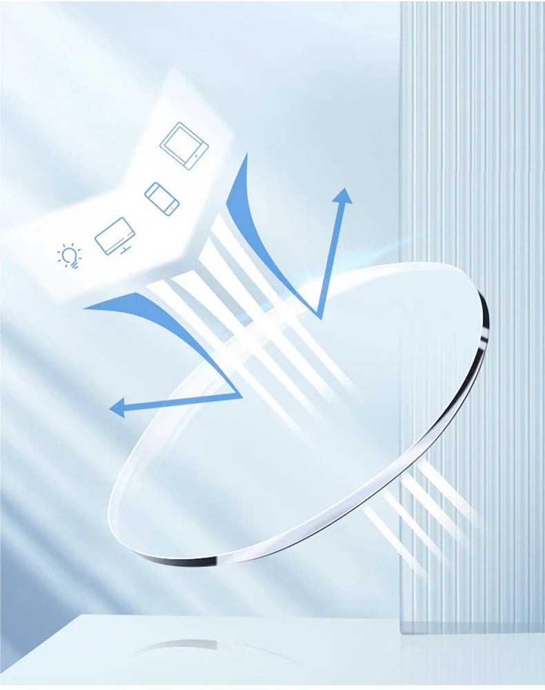 New TR round frame anti-blue light glasses for men and women plain lenses can be fitted with prescription lenses