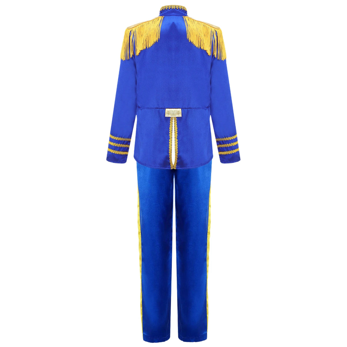 Kids Girls 60s Retro Hippie Rock Band Musician Costume Halloween Cosplay Carnival Party Circus Drummer Parade Tassel Jacket Coat